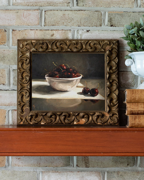 Bowl of Cherries Print