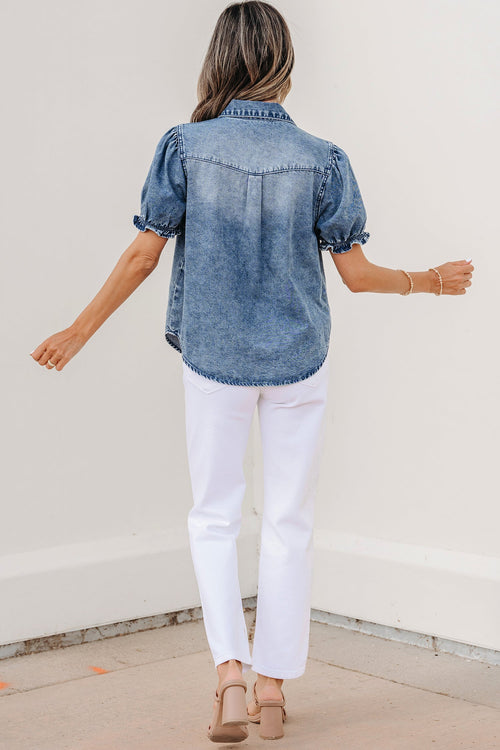 Ariana Short Sleeve Snap Shirt