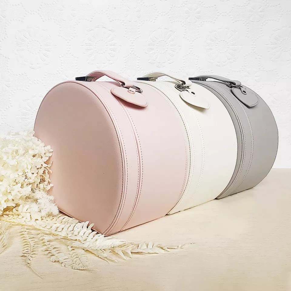 HeyPeacock Signature Keepsake Boxes (White/Pink/Gray/Blue)